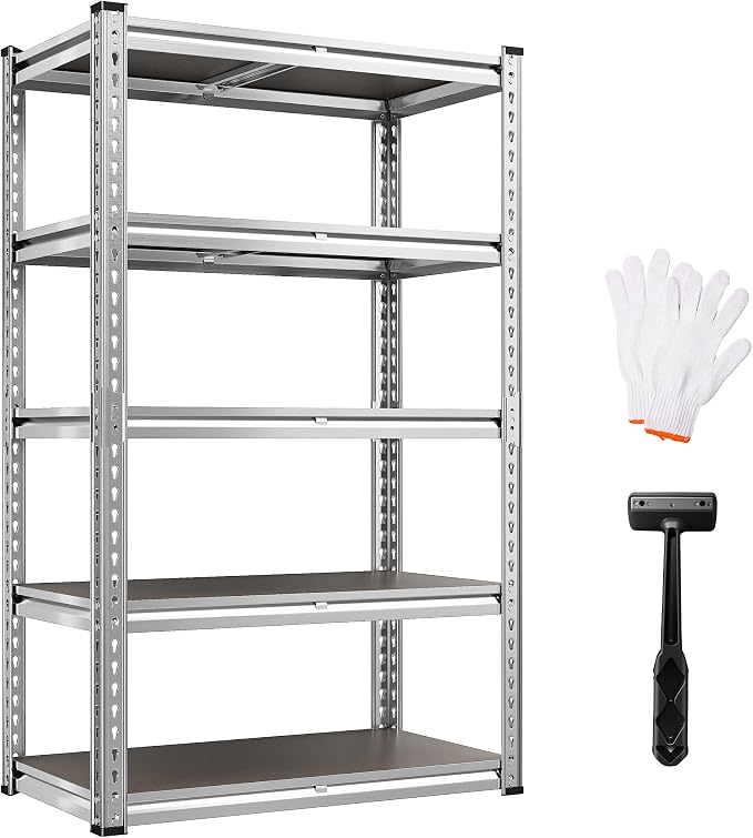 REIBII Galvanized Garage Shelving by REIBII