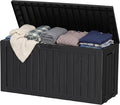 ROJIK 95 Gallon Outdoor Storage Box Waterproof, Weatherproof Deck Boxes Outdoor by ROJIK
