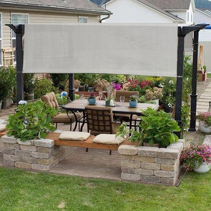 Alion Home Custom HDPE Permeable Canopy Sun Shade Cover Replacement - Image 5