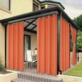 BONZER Outdoor Curtains for Patio Water Resistant | eavy Privacy Light by Bonzer