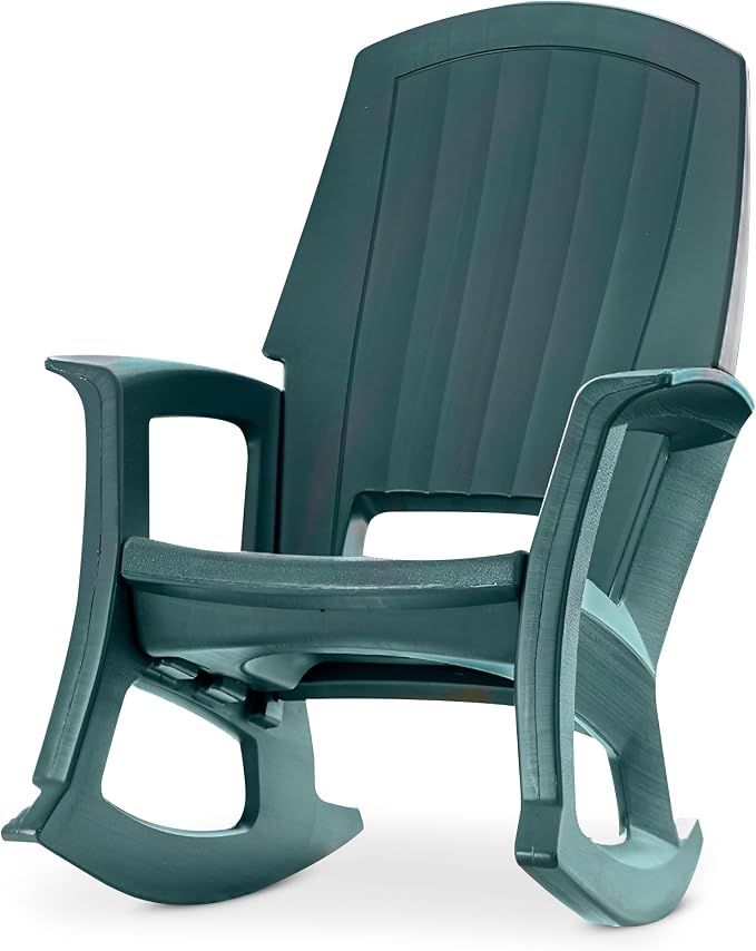 Rockaway Heavy Duty All Weather Patio or Deck Rocking Chair, and Patio - Image 4