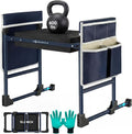 Garden Kneeler and Seat, Foldable Heavy Duty w/Soft Kneeling Pad | 600lbs by Unknown