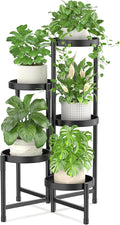iDavosic.ly Plant Stand Indoor Outdoor, 5 Tier Metal Corner Shelf, Folding by iDavosicly
