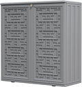 HOMSPARK Indoor/Outdoor Storage Cabinet by HOMSPARK