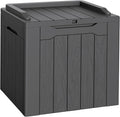Flamaker Deck Box 31 Gallon Waterproof Resin Small Storage Box by Flamaker