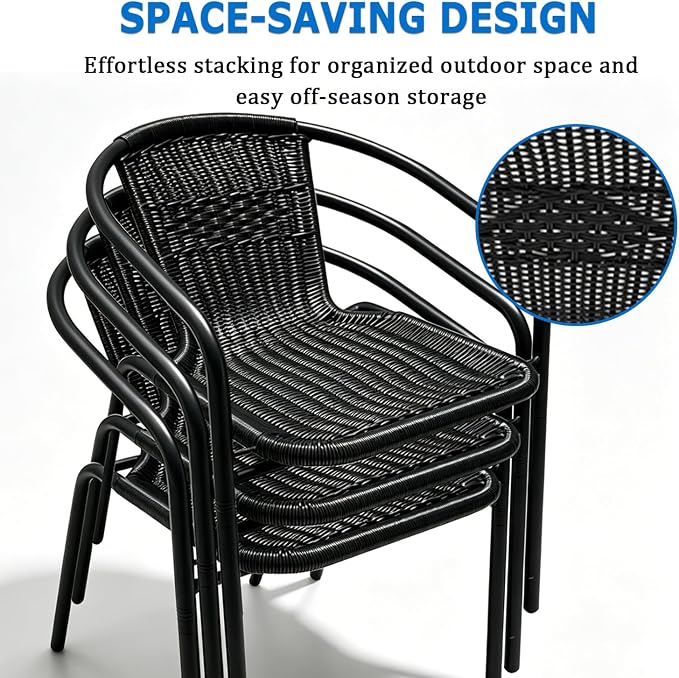 Outdoor Patio Furniture Set 5 Piece - Image 4