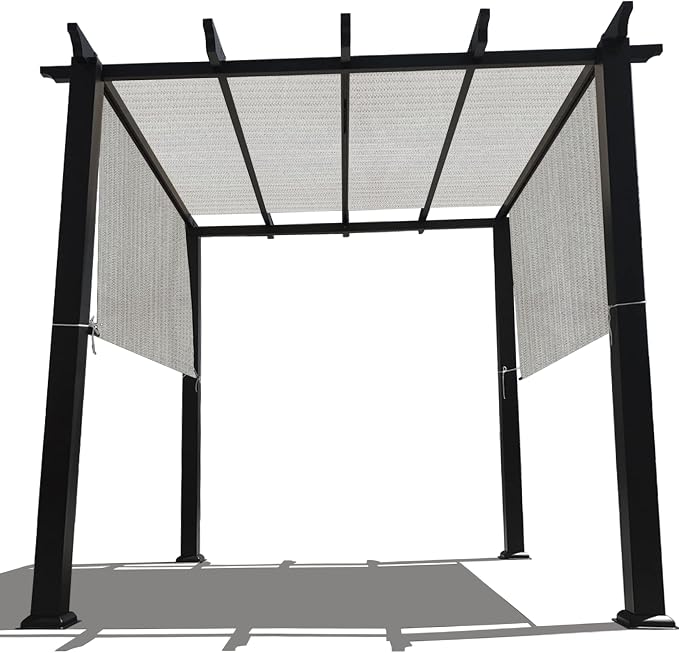 Alion Home Custom HDPE Permeable Canopy Sun Shade Cover Replacement by ALIONHOME