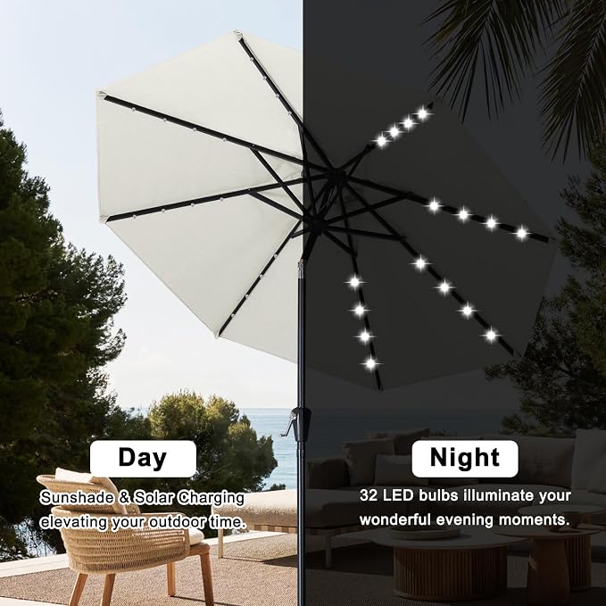 ABCCANOPY Solar Led Patio Umbrella - Image 4