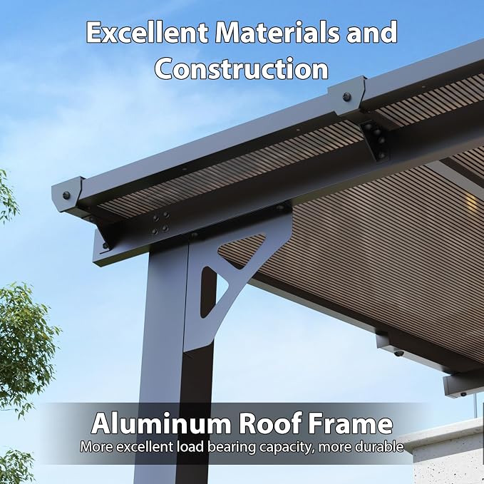 Aoxun 8’x5’ Premium Gazebo - Image 5