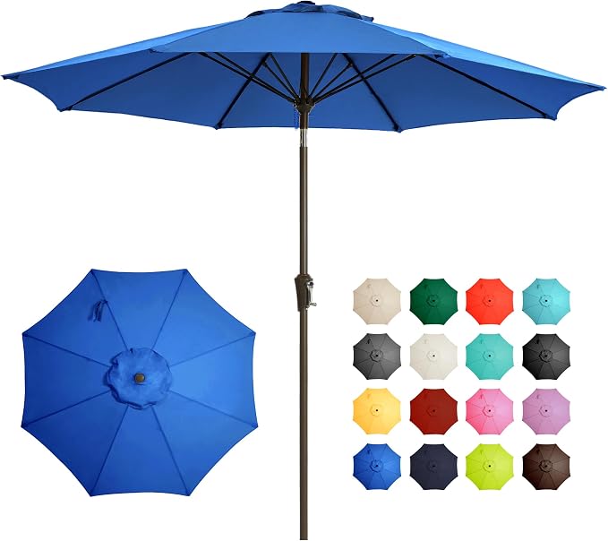 Ayge 9FT Patio Umbrella Outdoor Umbrella Patio by AYGE