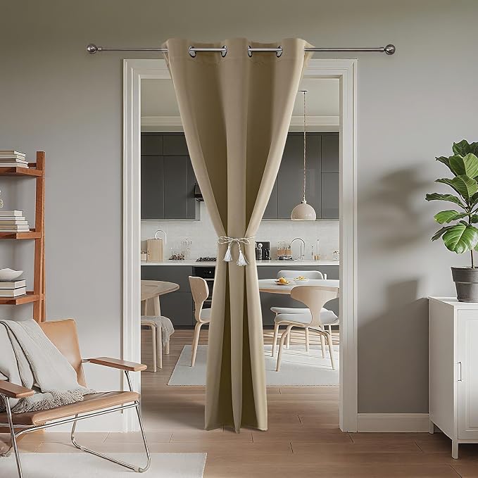 Joydeco Door Curtain Blackout Curtains - Image 2