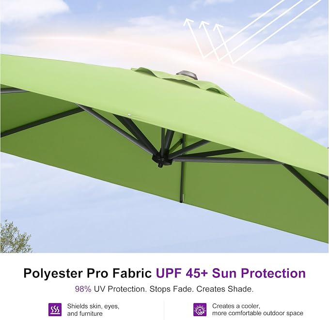 PURPLE LEAF Patio Umbrella - Image 5