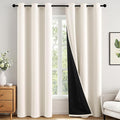 MIULEE Birch 100% Blackout Curtains by MIULEE