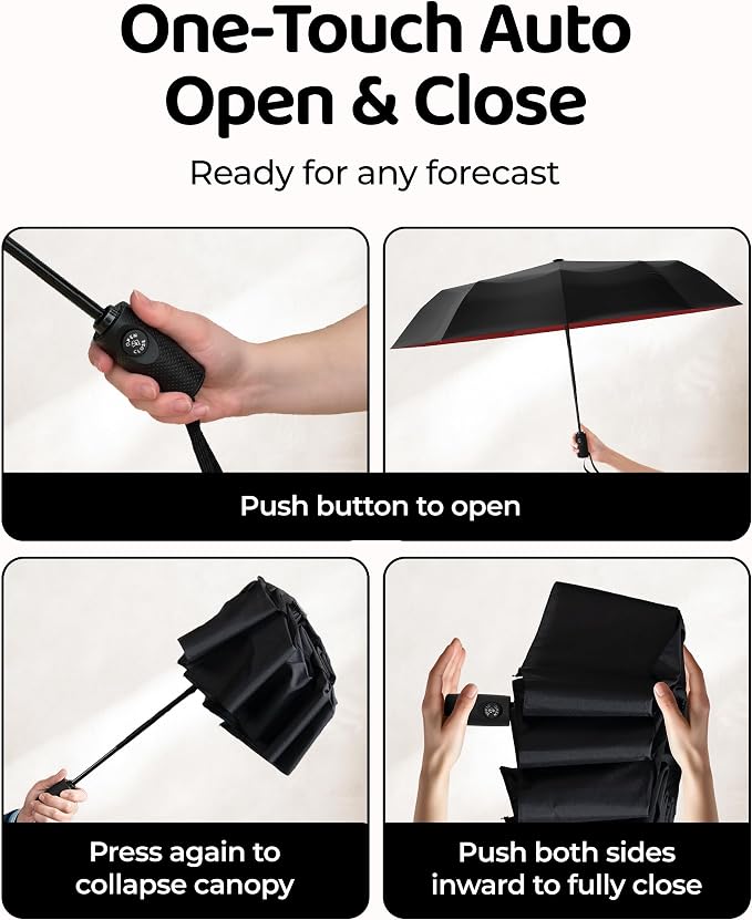 Windproof Travel Umbrella - Image 4