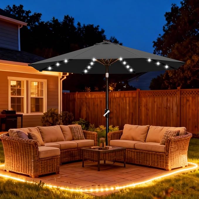 ABCCANOPY Solar Led Patio Umbrella - Image 4