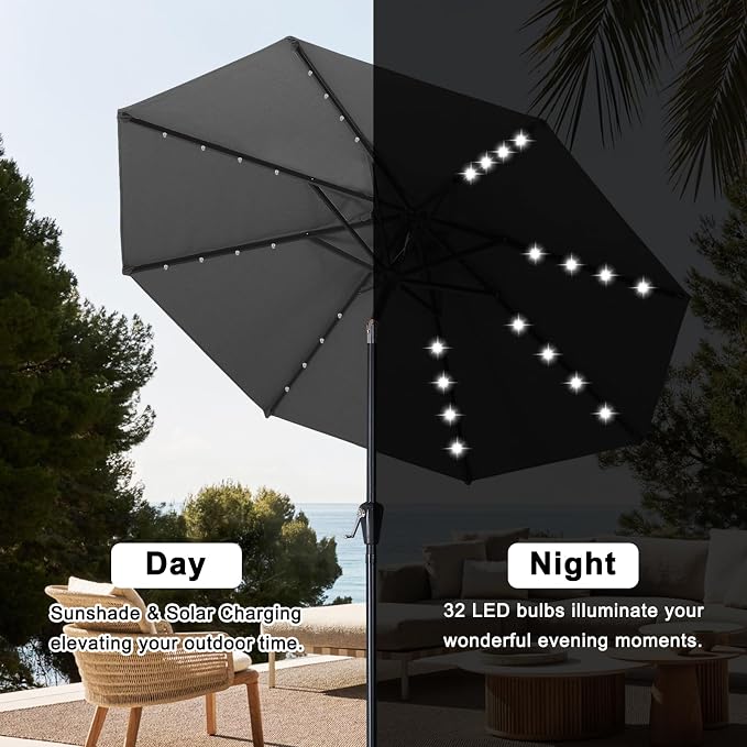 ABCCANOPY Solar Led Patio Umbrella - Image 4