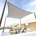 Tronssien Rectangle 8'x12' Sun Shade Sail, 95% UV Blockage Canopy Awning by Tronssien