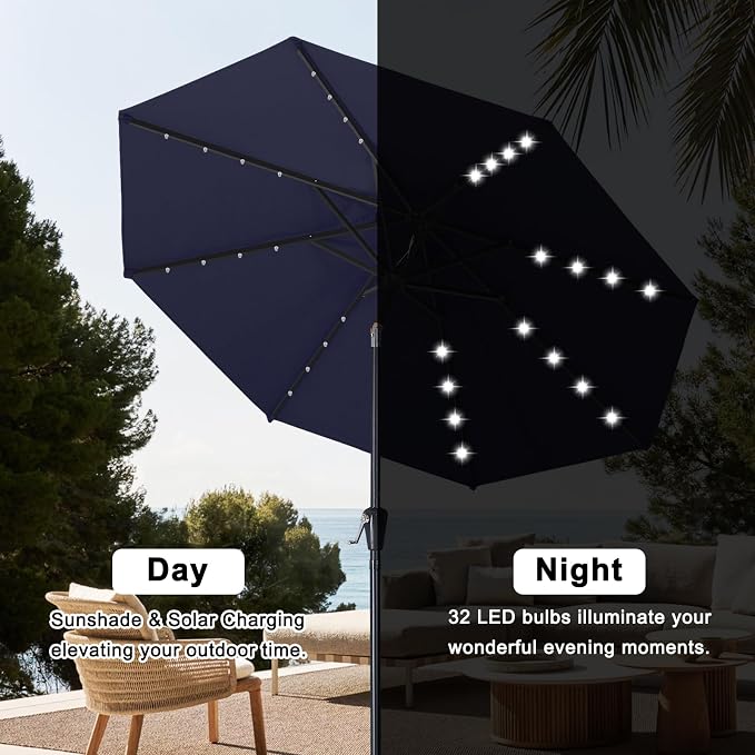 ABCCANOPY Solar Led Patio Umbrella - Image 4