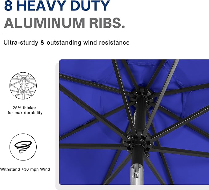 ABCCANOPY Solar Led Patio Umbrella - Image 6