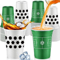 Norme 48 Pcs Soccer Ball Party Supplies Bulk 16 oz Soccer Ball Party Thick Plastic Disposable Cup Hot Cold Drink Wine Coffee for Home Soccer Ball Themed Holiday Party Supplies Favors