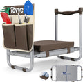 Tovve Foldable Garden Kneeler and Seat, Heavy Duty Garden Stool by Tovve