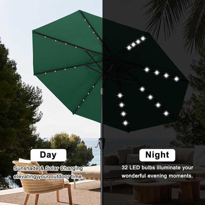 ABCCANOPY Solar Led Patio Umbrella - Image 4