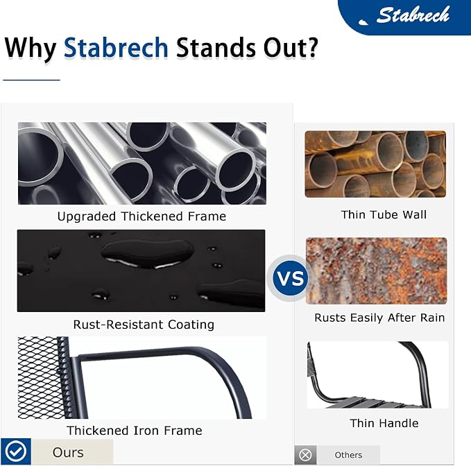 Patio Dining Chairs Set of 4, Metal Mesh Patio Furniture Set - Image 6