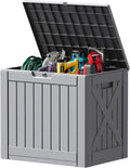 Devoko 40 Gallon Deck Box Lockable Outdoor Storage Box Waterproof by DEVOKO