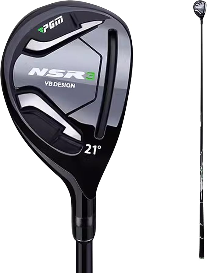 PGM Men's Professional Golf Club Driver Woods Hybrid for Right Handed with Headcover, Low Center of Gravity Long Distance Single Club with Titanium Head Graphite Shaft