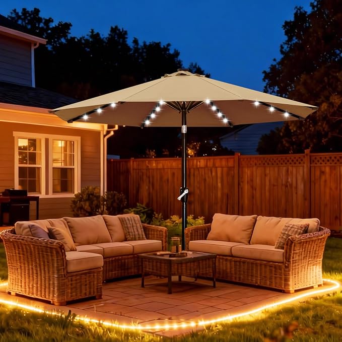 ABCCANOPY Solar Led Patio Umbrella - Image 2