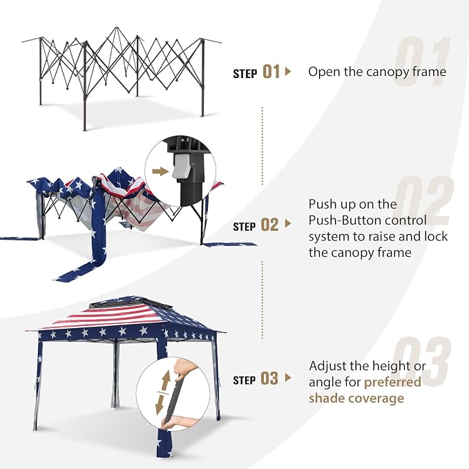 COOS BAY 11x11 Pop Up Gazebo - Image 2