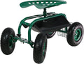 Sunnydaze Rolling Garden Cart by SunnydazeDecor