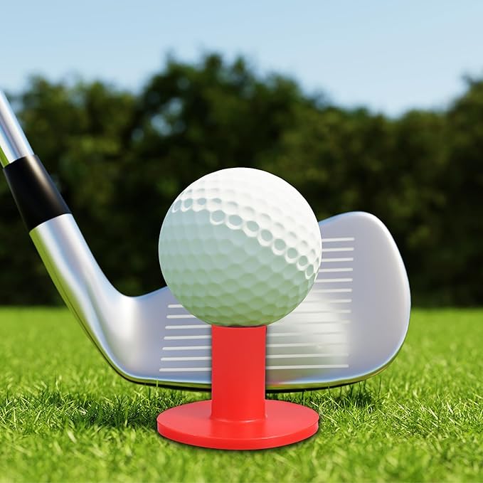 PATIKIL Rubber Golf Tees, Tall Practice Training Driving Range Tee Stable Ball Holder