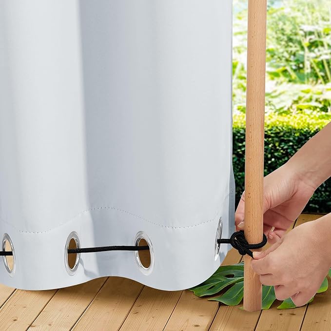 NICETOWN Windproof Outdoor Curtains by NICETOWN
