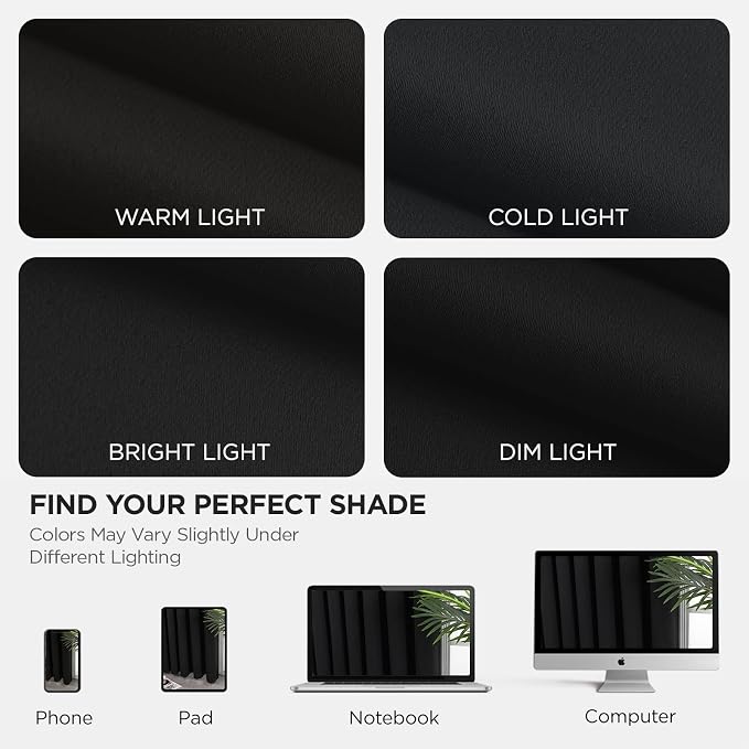 Joydeco Blackout Patio Sliding Door Curtains, Privacy Room Divider Curtains | - Image 10