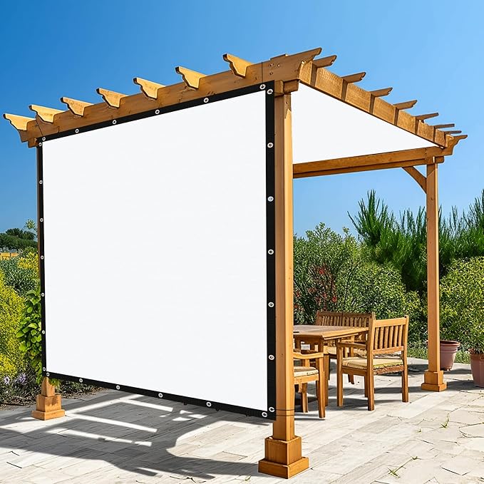 Amagenix 90% Pergola Shade Cover 6' X 12' Sun Shade Cloth by Amagenix
