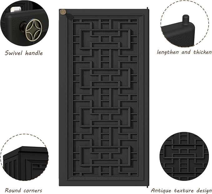 Mrosaa Outdoor Storage Cabinet Waterproof - Image 6