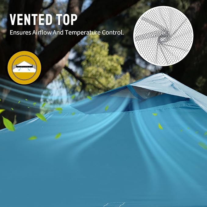 CROWN SHADES 10x10 Pop Up Canopy Tent - Image 5