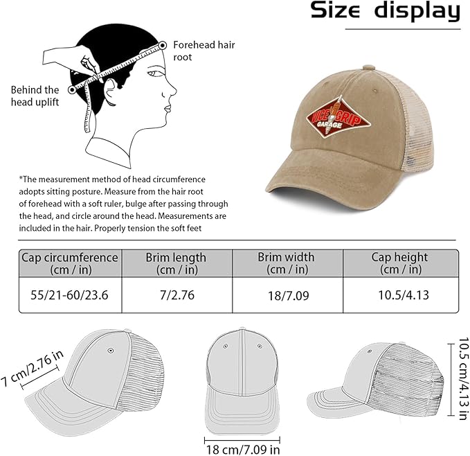 Vices Grip Garages Hats Cycling Cap for Women