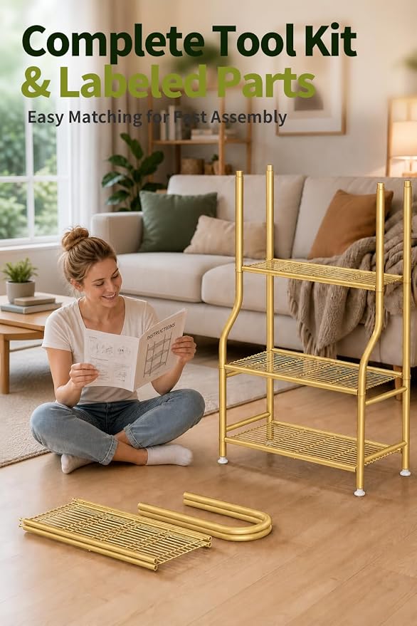 5-Tier Metal Plant Stand - Image 9