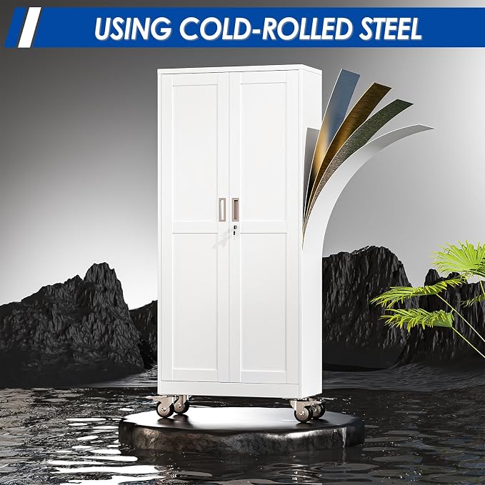 GAIOUS Metal Garage Storage Cabinet - Image 7