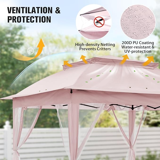 COOS BAY 11x11 Pop Up Gazebo - Image 4