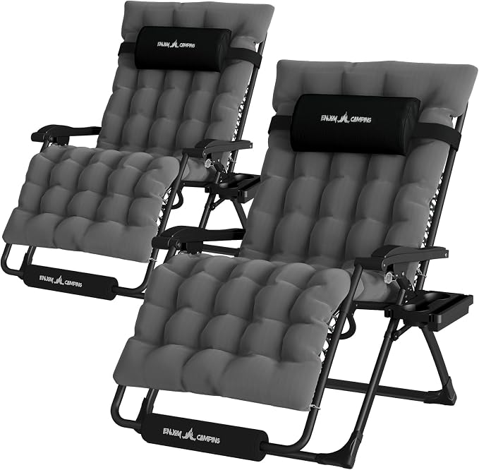 UDPATIO Oversized Zero Gravity Chair Patio Reclining Chairs by UDPATIO