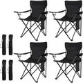 Damei century 4Pack Folding Camping Chairs, Portable by Dameicentury