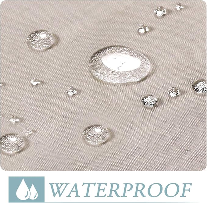 H.VERSAILTEX Outdoor Linen Sheer Curtains - Image 5