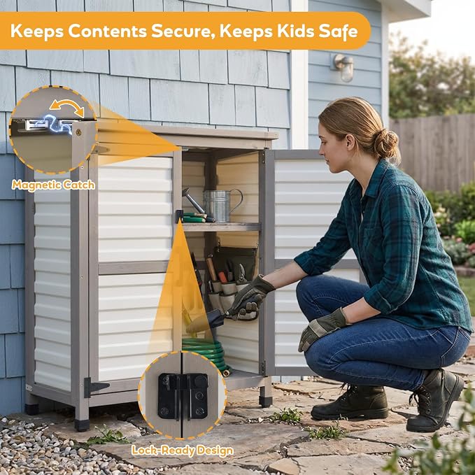 PetsCosset Outdoor Storage Cabinet - Image 3