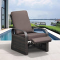 Outdoor Recliner, Outdoor Wicker Recliner Chair by ATRARTTOREAL