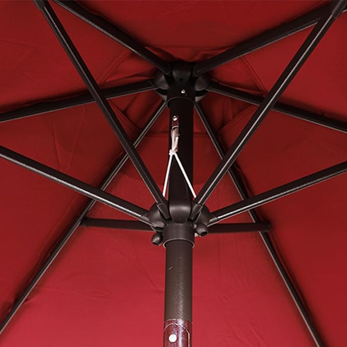 7.5 ft Patio Umbrella, Yard Umbrella, Outdoor Market Umbrella - Image 3