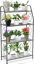 VyGrow Plant Stand, 4 Tier Plant Shelf by VyGrow