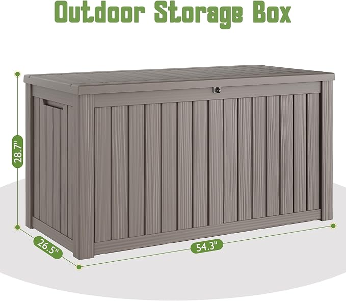 Outdoor Storage Waterproof Deck Box - Image 2
